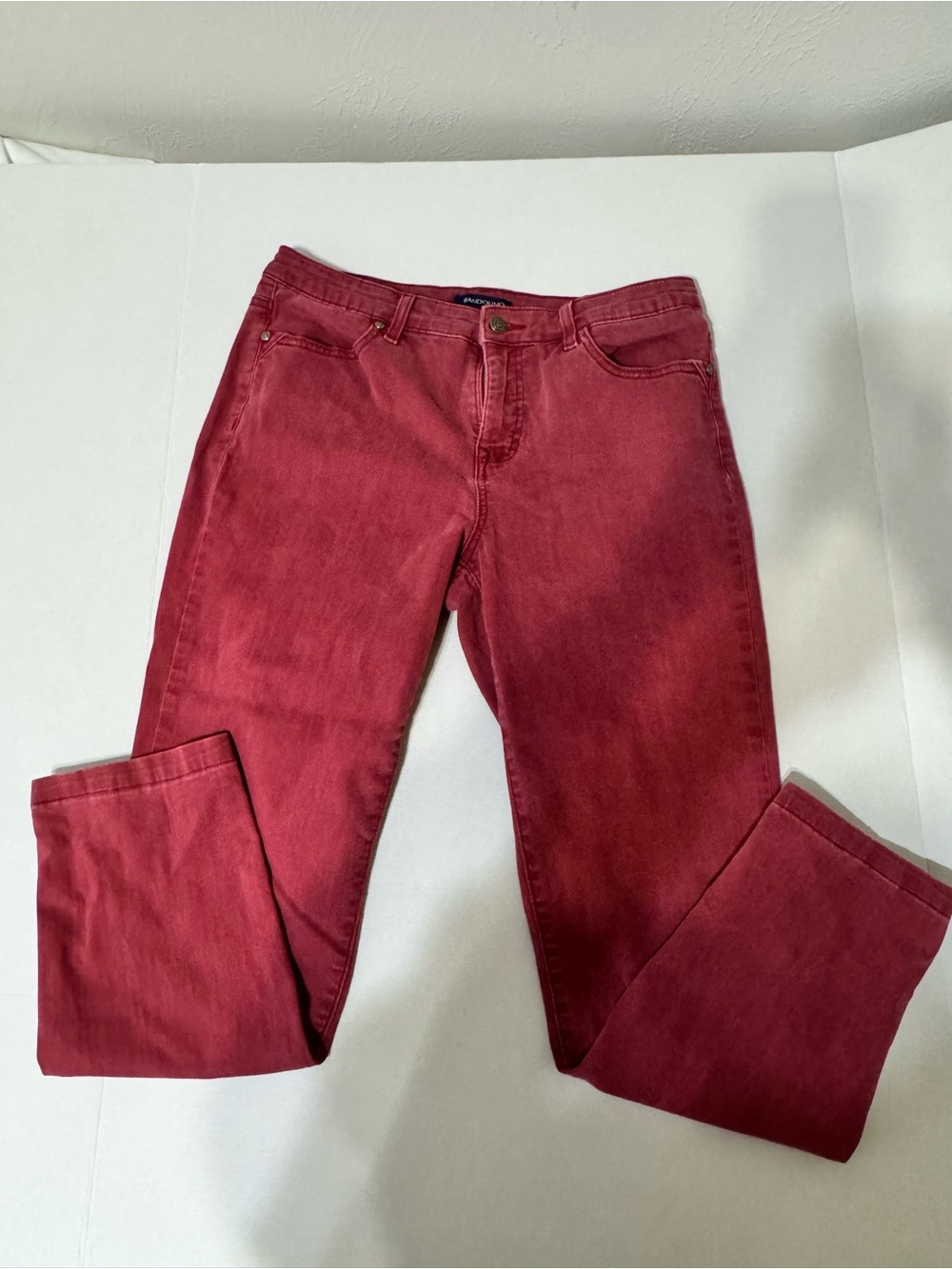 Bandolino rust red jeans